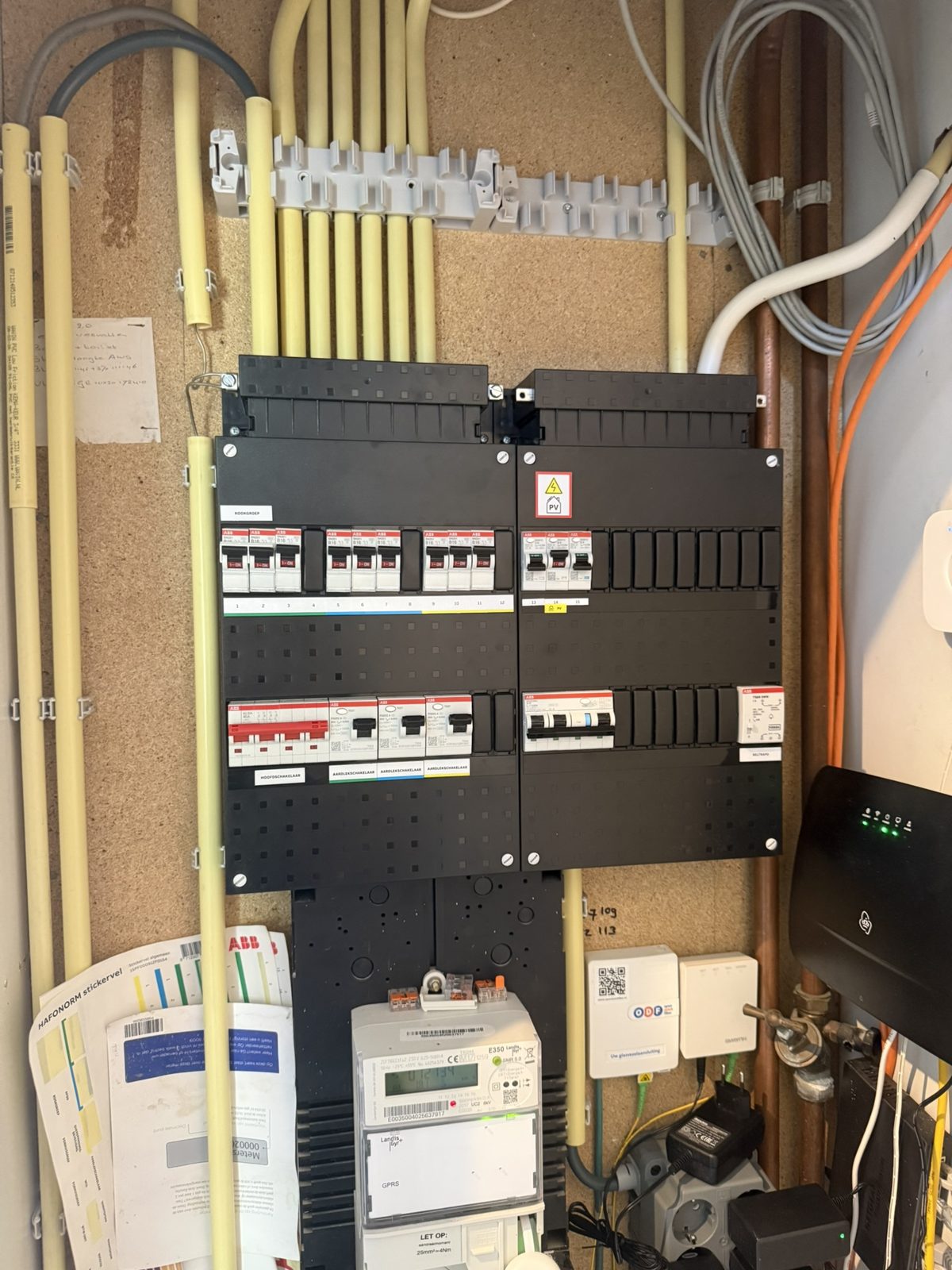 Meterkast vernieuwd door VolleBakStroom